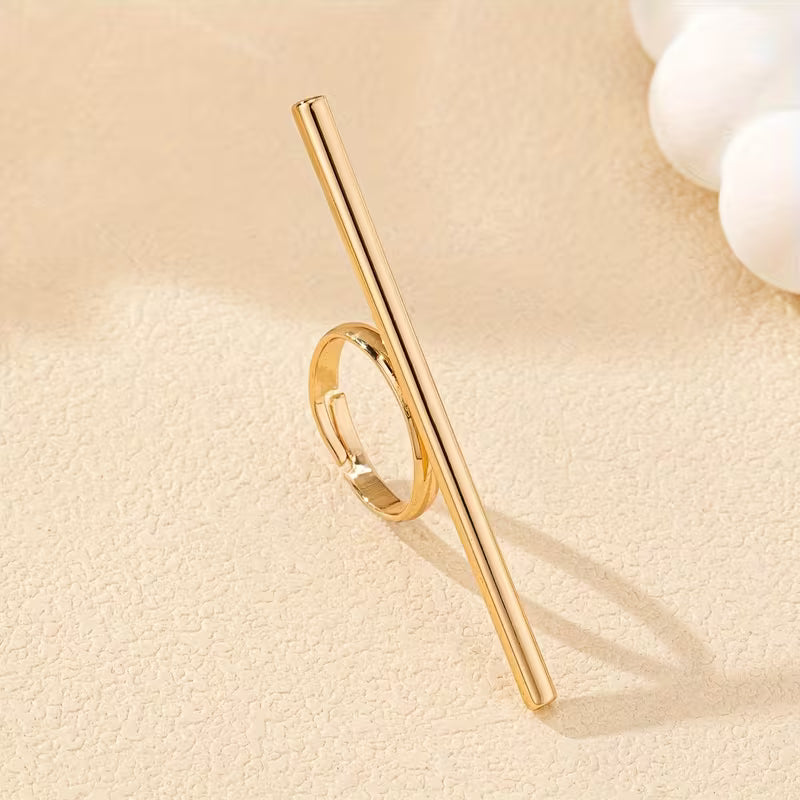 1Pc Set Geometric Minimalist Stylish Ring