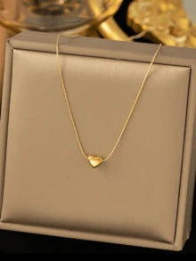 Stainless Steel Mini Heart Pendant