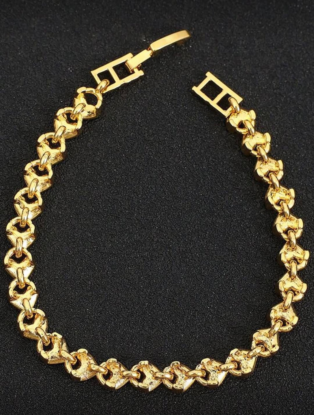 Rhinestone Chain Bracelet