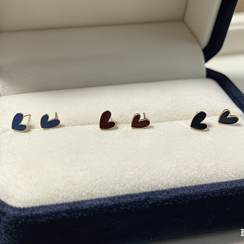Minimalist Heart Earrings