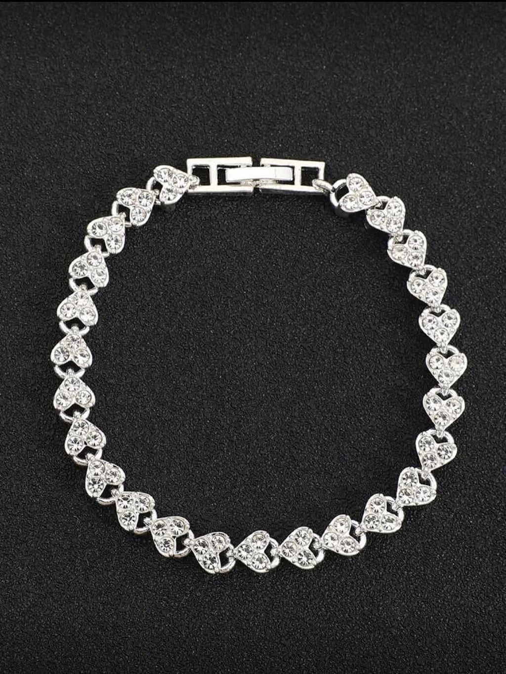 Rhinestone Chain Bracelet