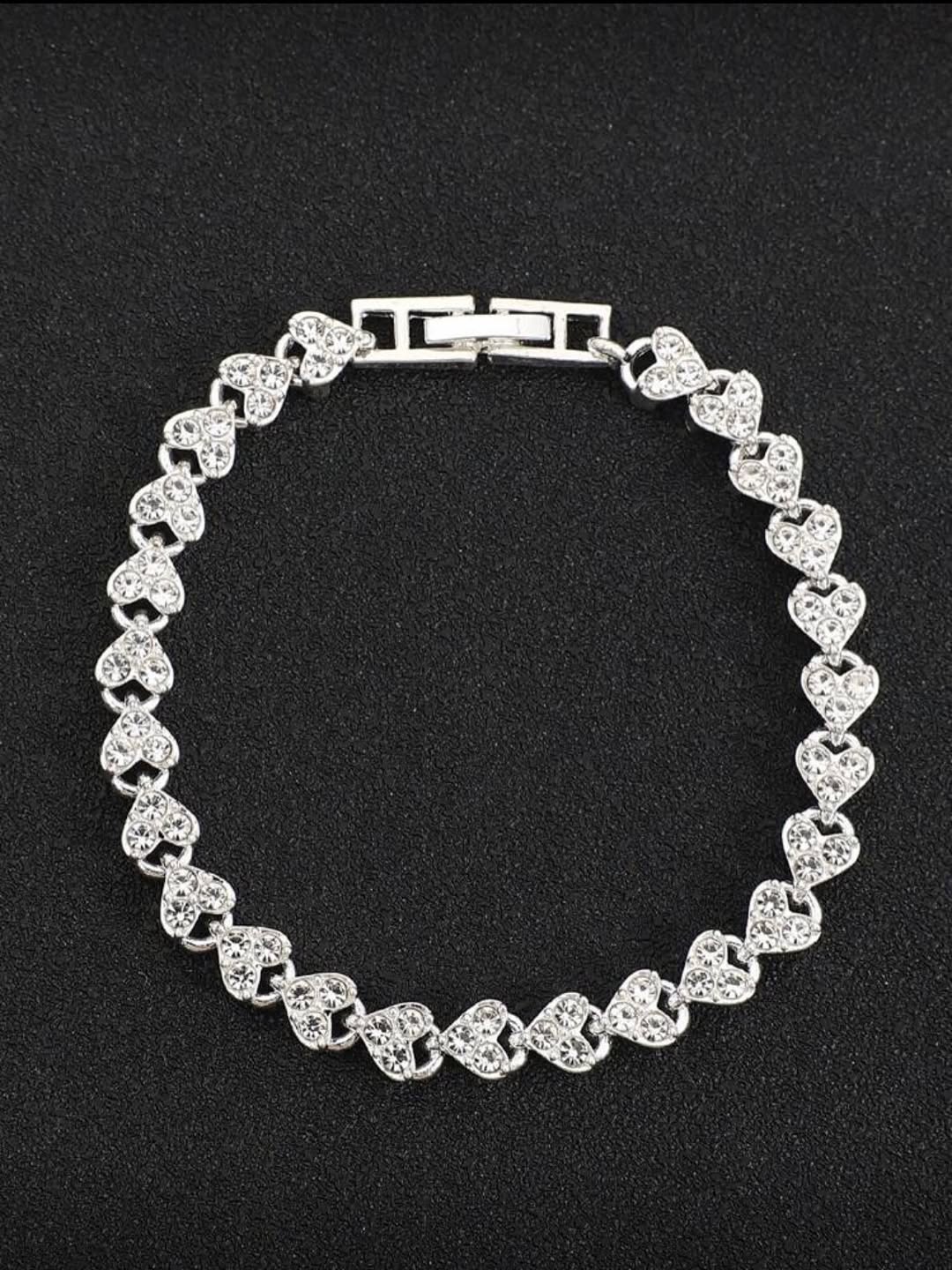 Rhinestone Chain Bracelet