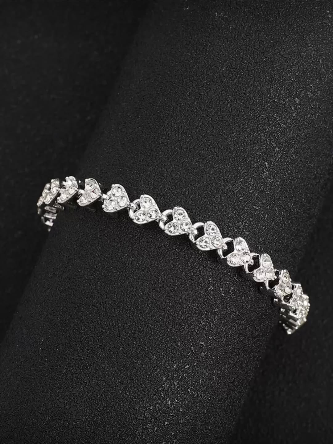 Rhinestone Chain Bracelet