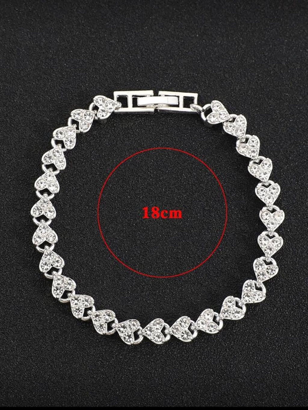 Rhinestone Chain Bracelet