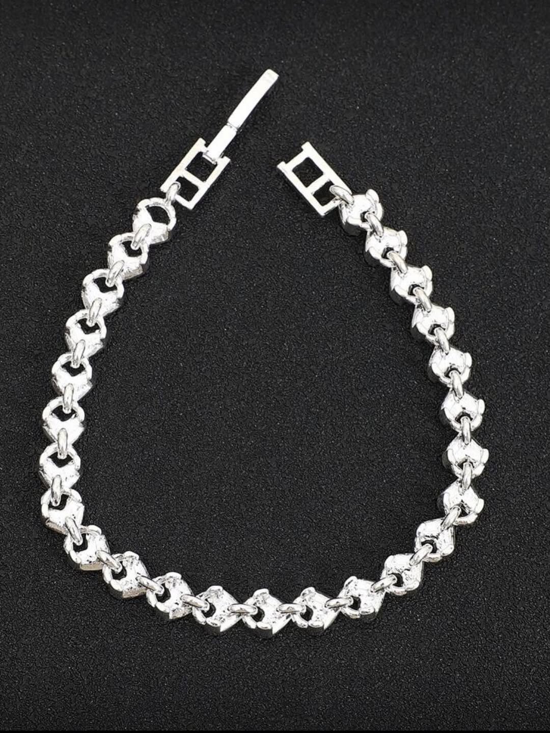 Rhinestone Chain Bracelet