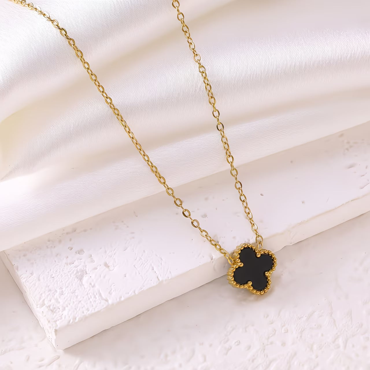 Four-Leaf Clover Pendant Necklace