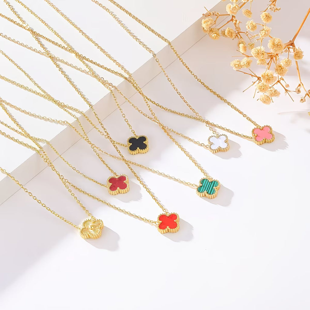 Four-Leaf Clover Pendant Necklace