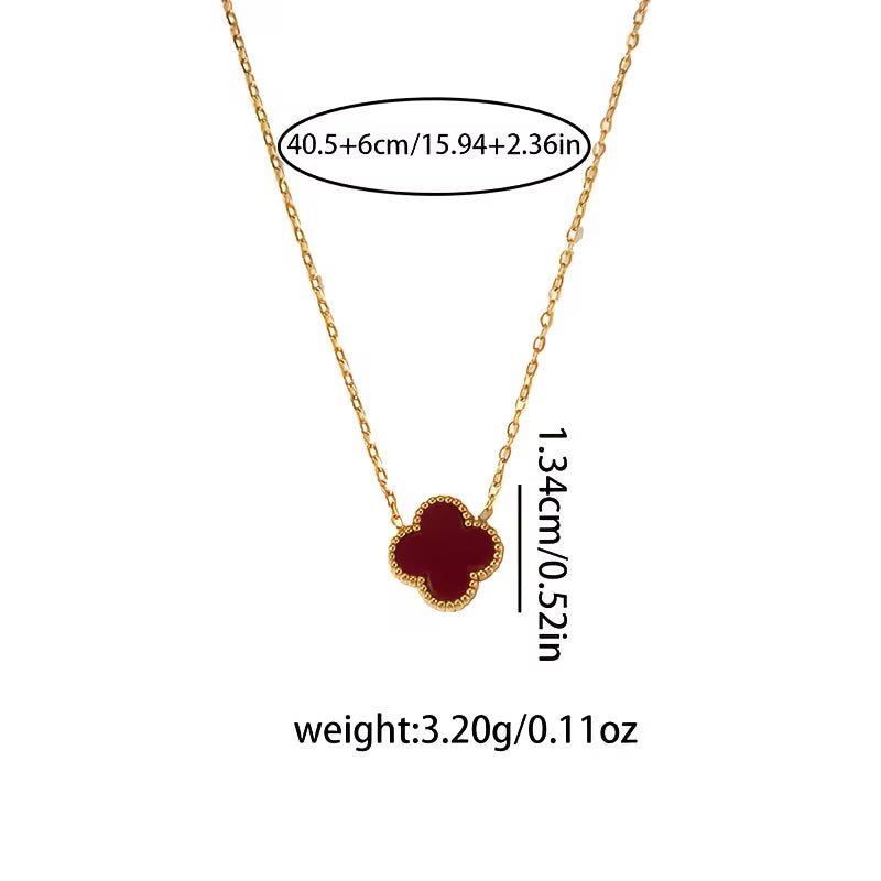 Four-Leaf Clover Pendant Necklace