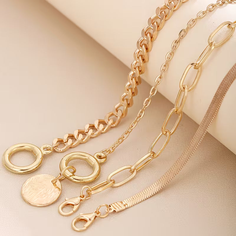 4Piece Bohemian Bracelet Set